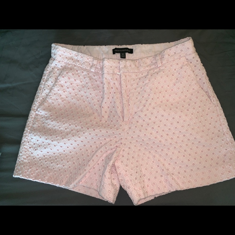 Pink Eyelet Shorts 🌸🌸🌸